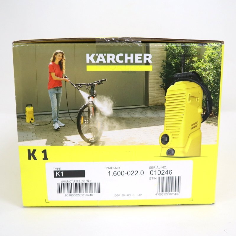 【KARCHER/ケルヒャー】家庭用高圧洗浄機 K1/HIGH PRESSURE WASHER/1t4200_画像3