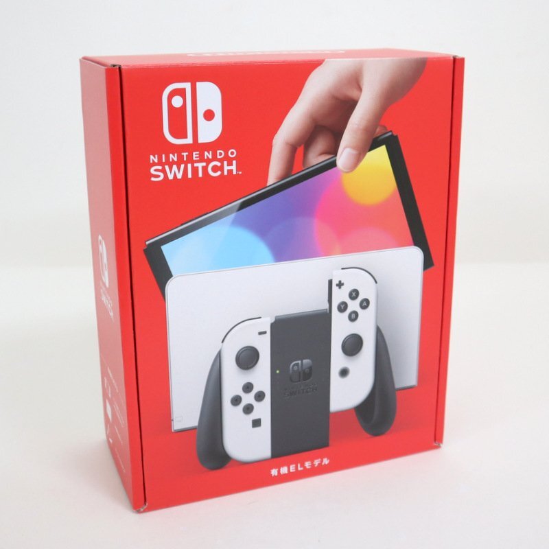 【未使用品】NINTENDO SWITCH 有機ELモデル 7インチ 64GB ホワイト HEG-S-KAAAA/任天堂/ニンテンドー/2j2137_画像1