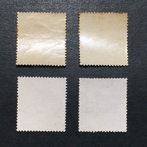 戦前記念切手 赤十字条約75年 4種完揃 未使用の画像2