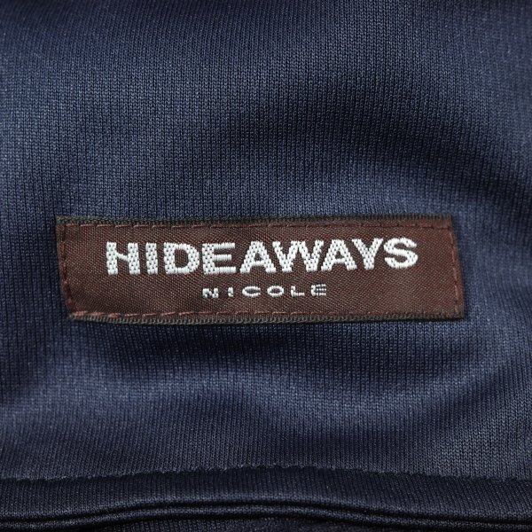 新品1円～★HIDEAWAYS NICOLE ハイダウェイ ニコル メンズ 春夏 カモフラ柄ショートパンツ 44 S ネイビー 正規店本物◆2232◆の画像8