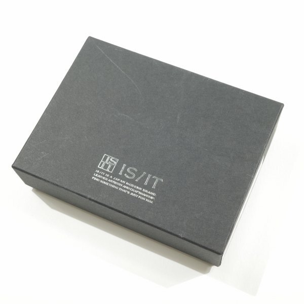  new goods 1 jpy ~* regular price 1.4 ten thousand IS/ITizito plain box attaching sheep leather leather ma-no lambskin card-case card-case compact *2346*
