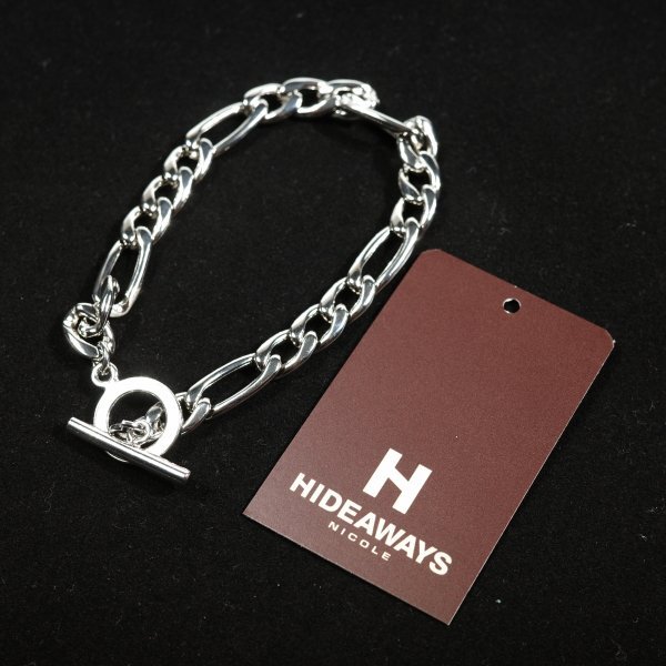 新品1円～★HIDEAWAYS NICOLE ハイダウェイ ニコル メンズ ブレスレット アクセサリー 本物 ◆3097◆_画像7