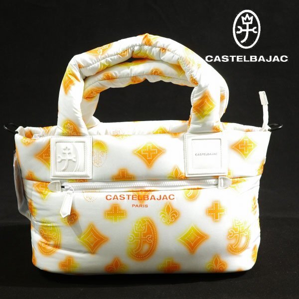  новый товар 1 иен ~* обычная цена 2.2 десять тысяч CASTELBAJAC Castelbajac мужской легкий 2WAY большая сумка большой poto- orange плечо подлинный товар *3223*