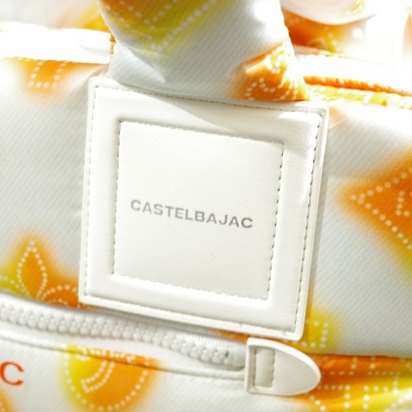  новый товар 1 иен ~* обычная цена 2.2 десять тысяч CASTELBAJAC Castelbajac мужской легкий 2WAY большая сумка большой poto- orange плечо подлинный товар *3223*