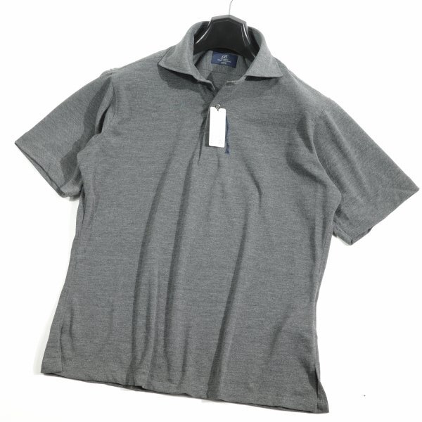  new goods 1 jpy ~* regular price 1.2 ten thousand Brinkers Brin The Cars men's spring summer deer. . short sleeves kata way kanoko polo-shirt M gray general merchandise shop handling *3355*