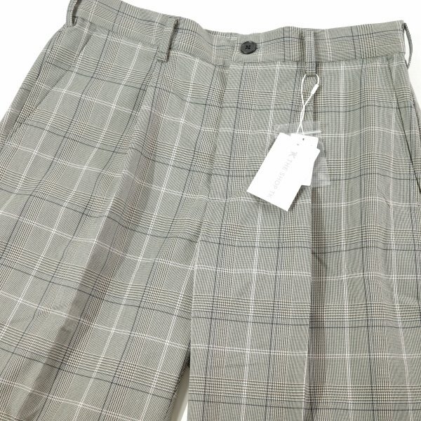  новый товар 1 иен ~*THE SHOP TK Takeo Kikuchi мужской TR стрейч широкий брюки XL Glenn проверка подлинный товар *3378*