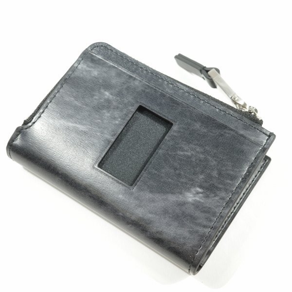 新品1円～★CK CALVIN KLEIN カルバンクライン メンズ 牛革レザー L字ファスナー 4連キーケース スマートキー 小銭入財布 箱付き ◆3479◆_画像5