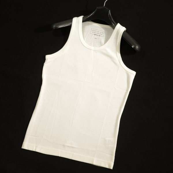  new goods 1 jpy ~*COMME CA ISM Comme Ca Ism men's cotton cotton tank top S ivory regular shop genuine article *3545*