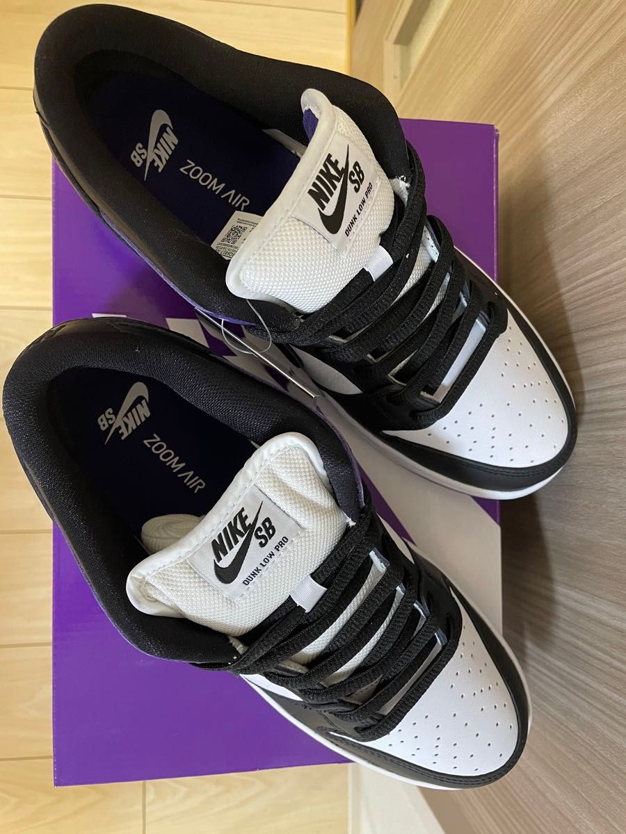 ★ Nike SB Dunk Low Pro Court Purple 27.5cm スケショ当選  国内正規品 黒タグ付★