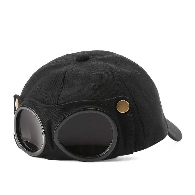 キャップ 帽子 メンズ レディース ゴーグル ローキャップ 野球帽 ブラック 新品 1円 スタート グリーン_画像5