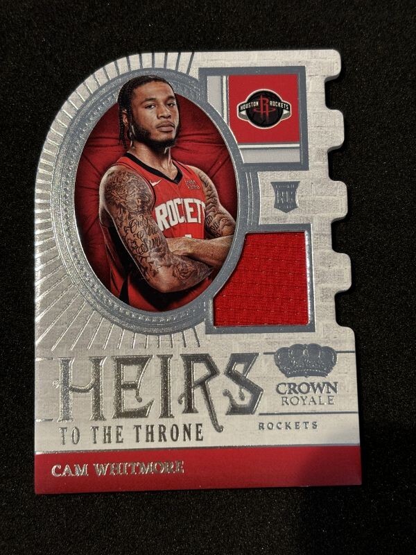 2023-24 Panini Crown Royale Basketball Cam Whitmore HEIRS TO THE THRONE Relic_画像1