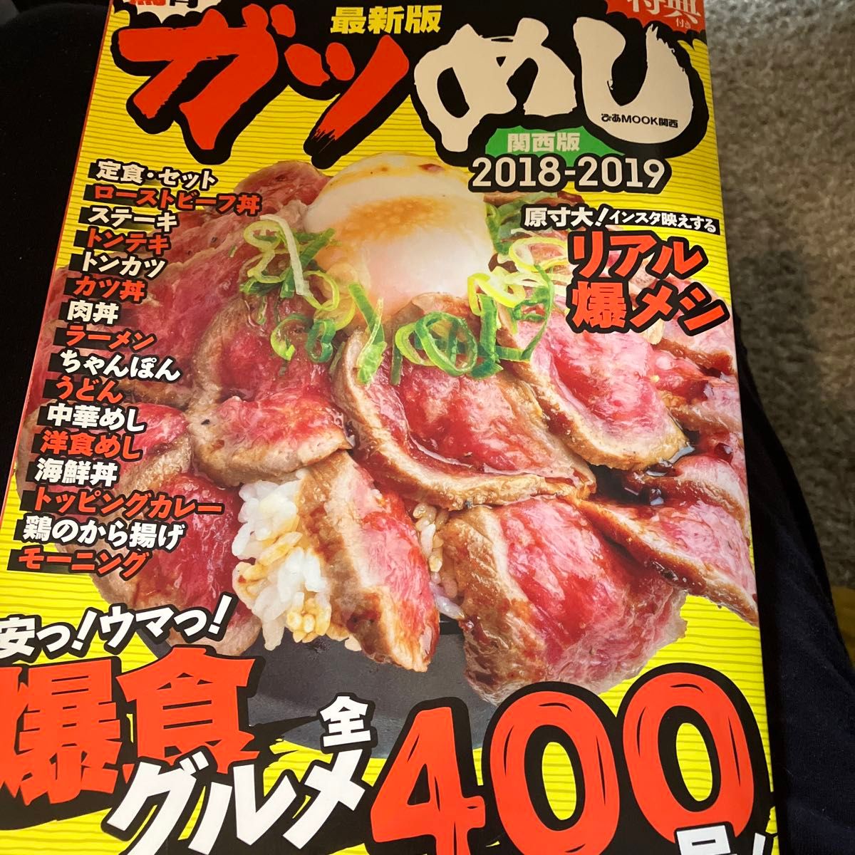 驚胃のガツめし 関西版 2018〜2019/旅行