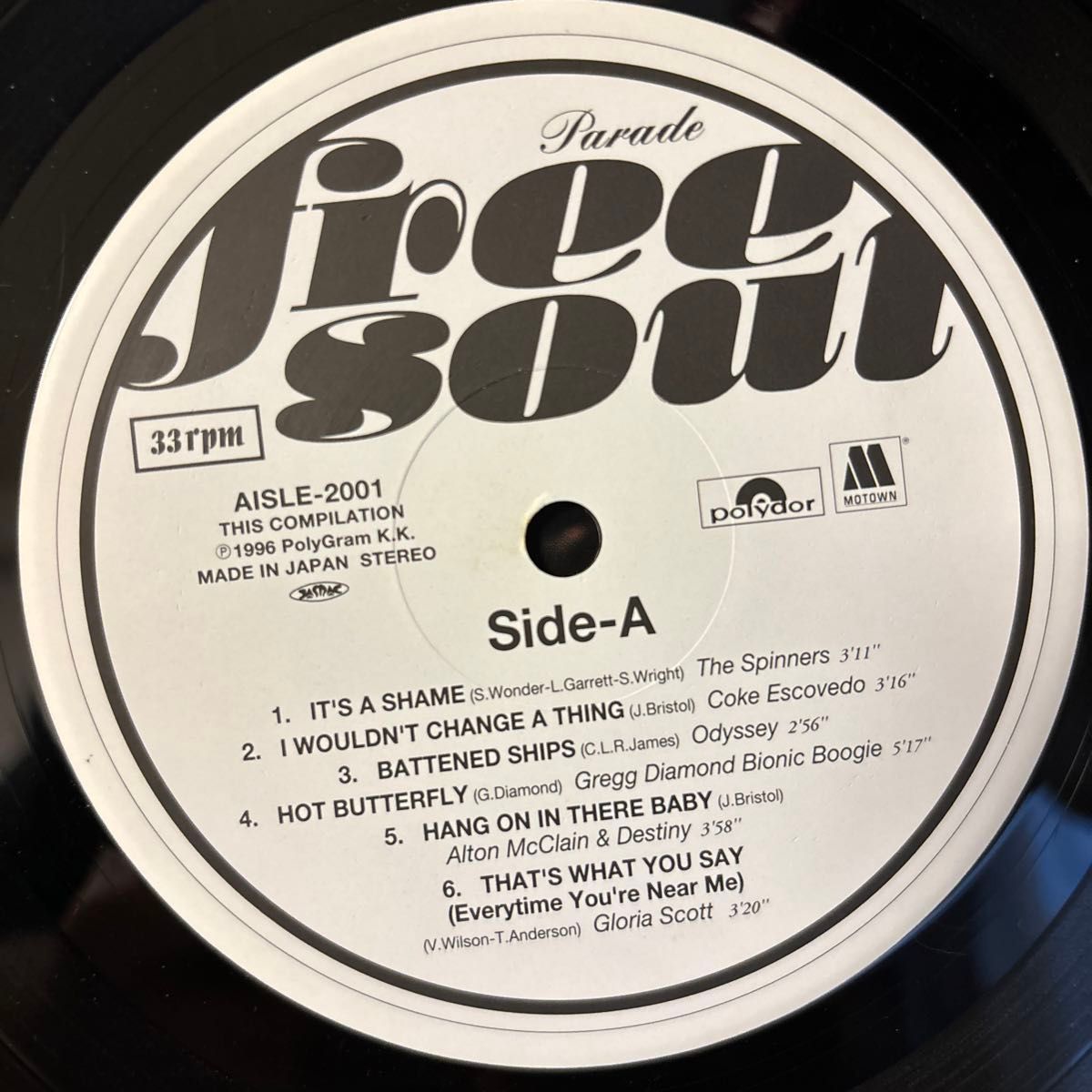 Free Soul Parade レコード LP フリー・ソウル・パレード vinyl アナログ