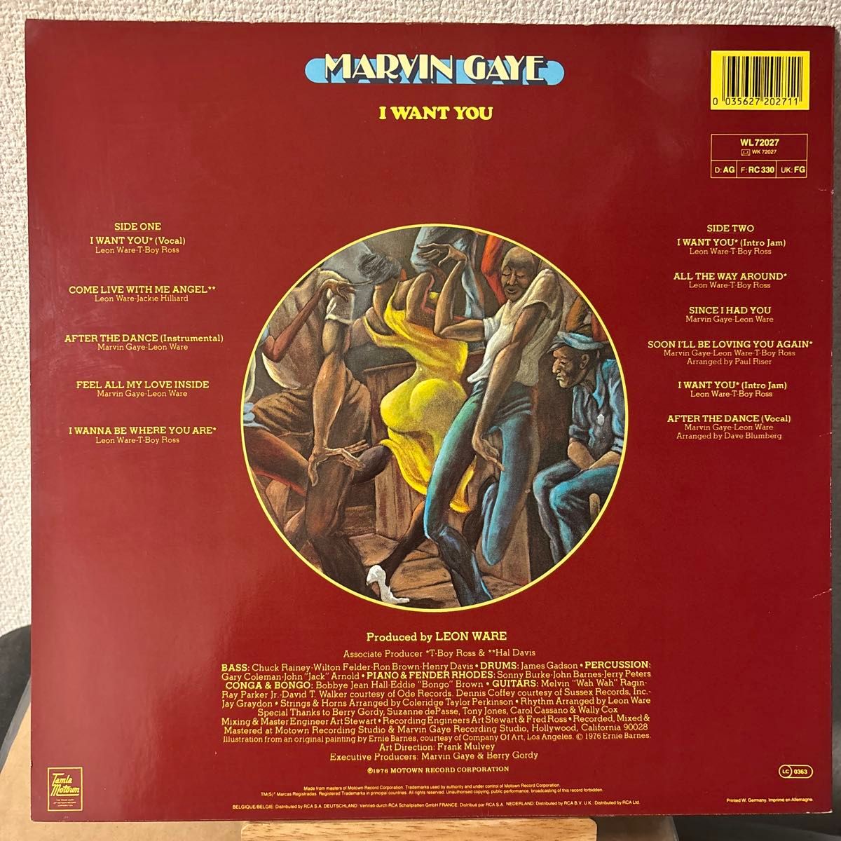 Marvin Gaye I Want You レコード LP マーヴィン・ゲイ  アイ・ウォント・ユー マービン vinyl