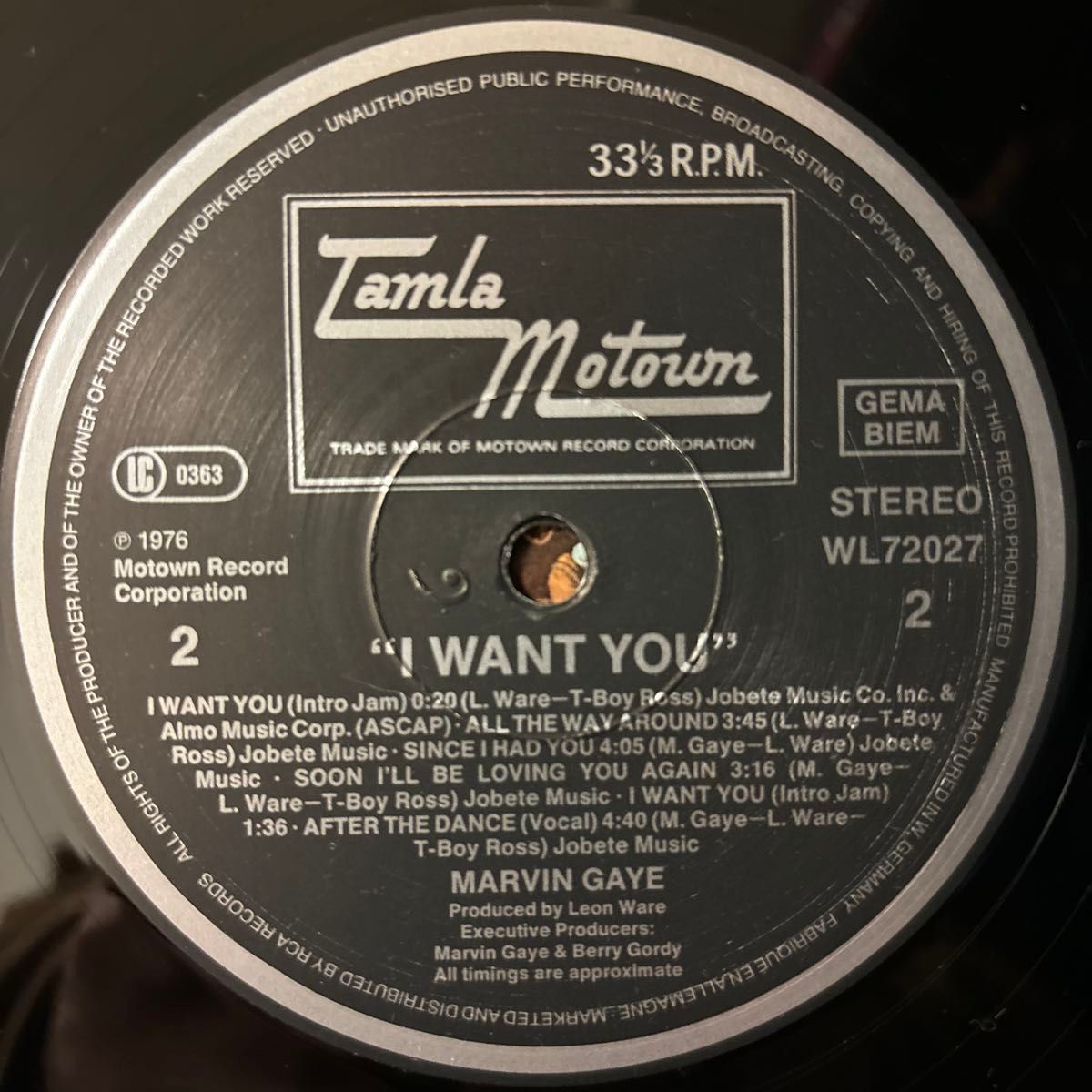 Marvin Gaye I Want You レコード LP マーヴィン・ゲイ  アイ・ウォント・ユー マービン vinyl