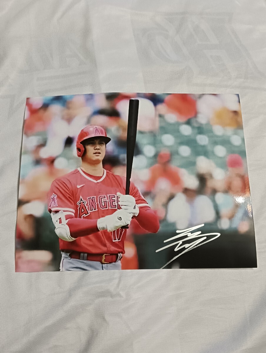 侍ジャパン ロサンゼルス・ドジャース 大谷翔平選手 直筆サイン入り６切りフォト 激レア 日本ハムファイターズ　写真②_画像1