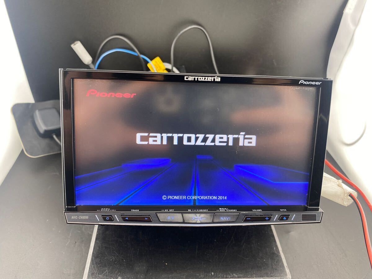 即決■カロッツェリア AVIC-ZH0099Sサイバーナビ 地デジ フルセグ DVD Bluetooth HDMI 地図データ2014年CARROZZERIA■の画像2