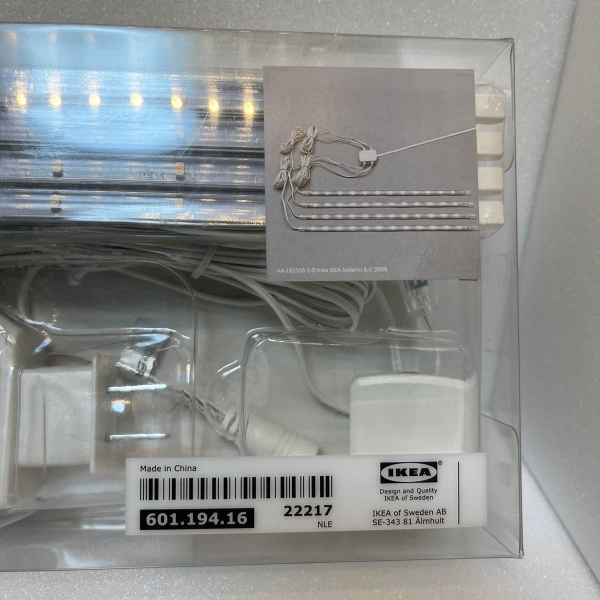 【新品未開封】【希少】 IKEA  イケア　DIODER         LEDスティックライト　2個セット 【即日発送】