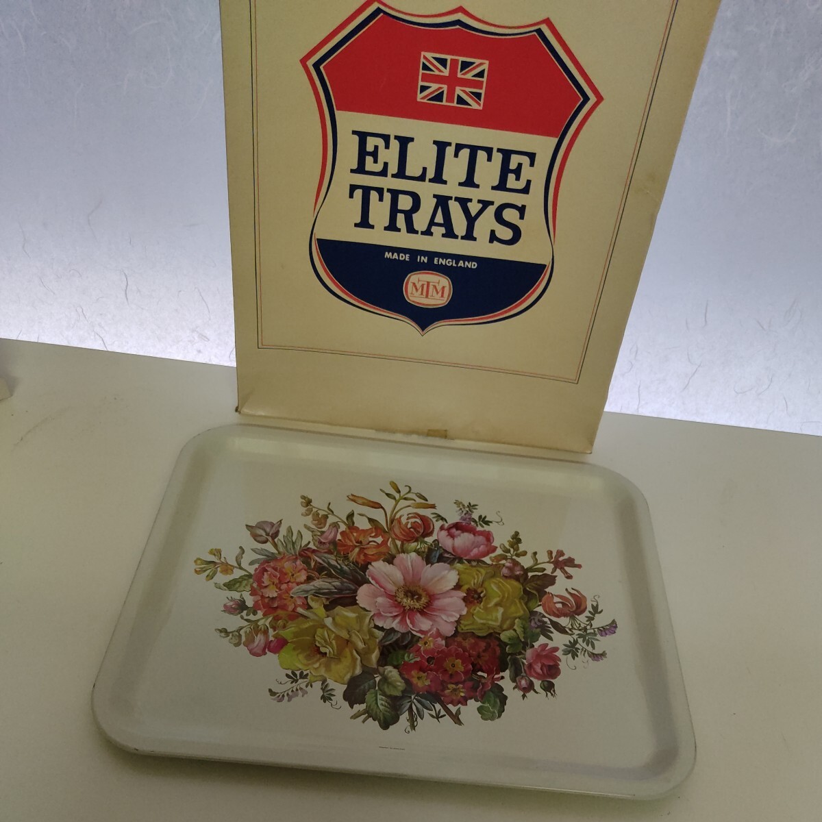 食器トレー お盆 英国産 ELITE TRAYS ヴィンテージ_画像1