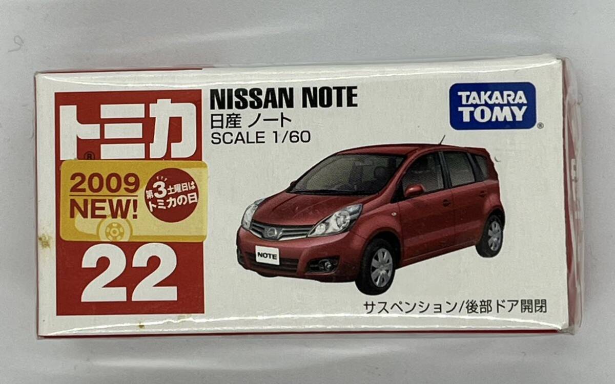 トミカ　日産　ノート　NISSAN NOTE TAKARA TOMY_画像1