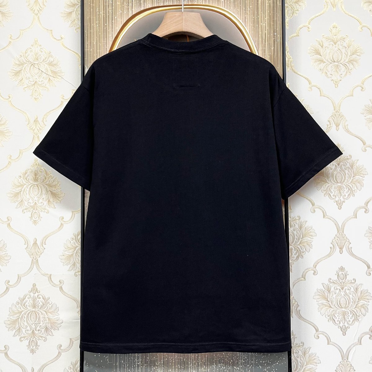 高級EU製＆定価2万◆UABONI*Paris*半袖Tシャツ*ユアボニ*パリ発◆コットン100％ 吸汗 薄手 個性 カットソー モノグラム Bearbrick L/48の画像2