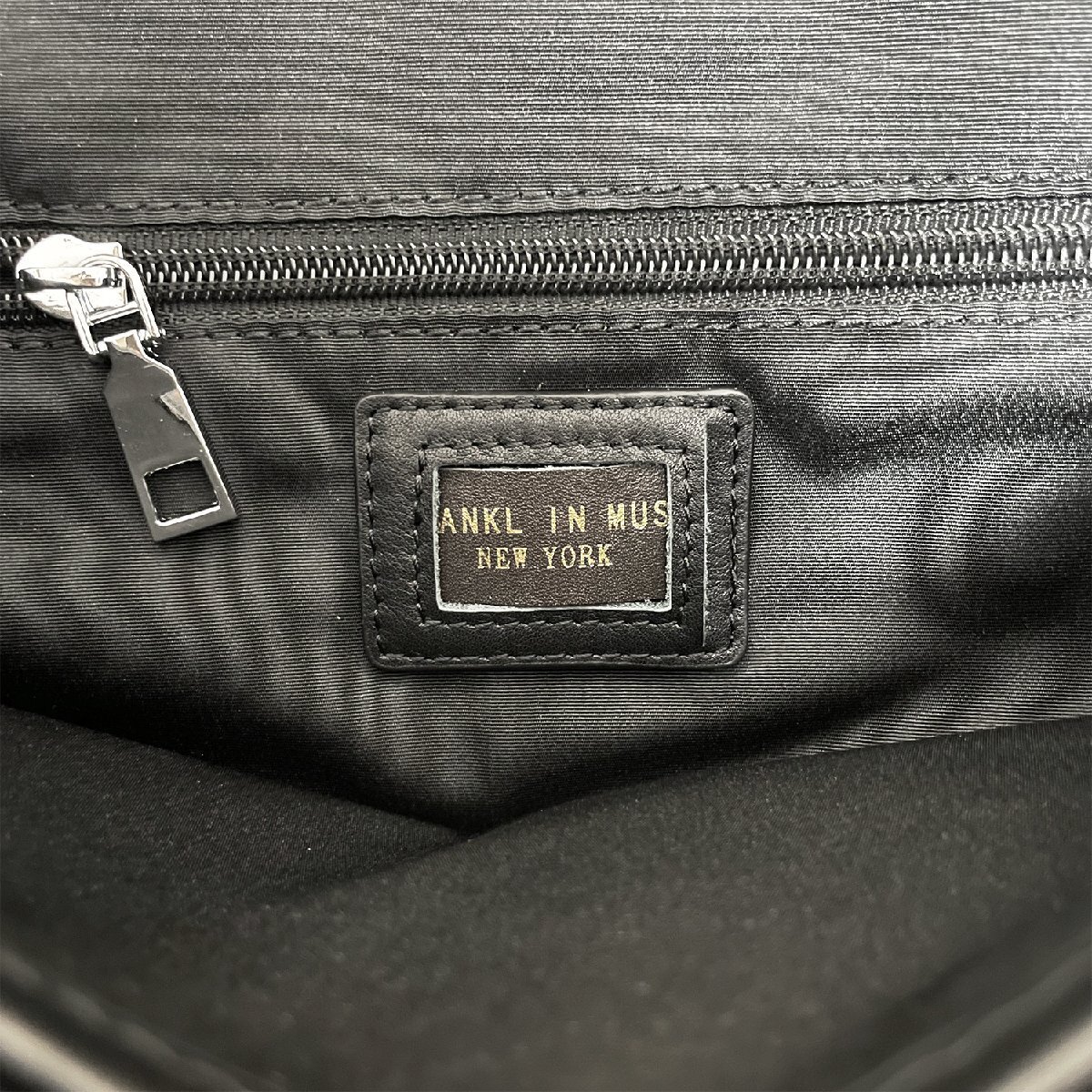  standard regular price 11 ten thousand FRANKLIN MUSK* America * New York departure briefcase high quality sheep leather original leather water-repellent light weight belt attaching 2way commuting going to school 