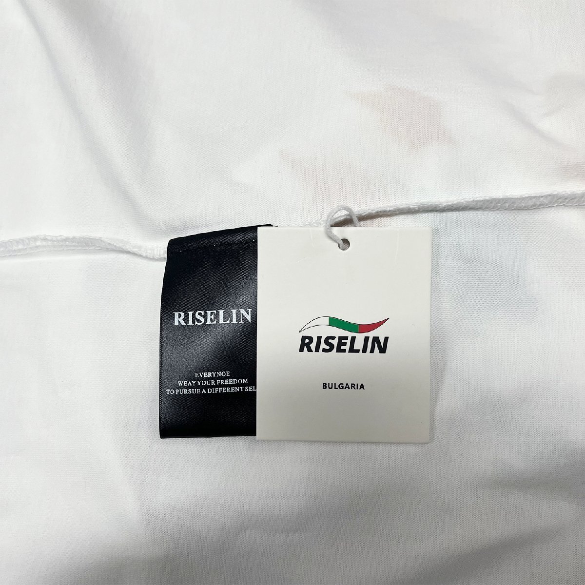 個性ヨーロッパ製※定価2万◆ブルガリア発※RISELIN 半袖Tシャツ 速乾 薄手 通気 英字 カラフル トップス スポーツ ユニセックス 定番 L/48_画像10