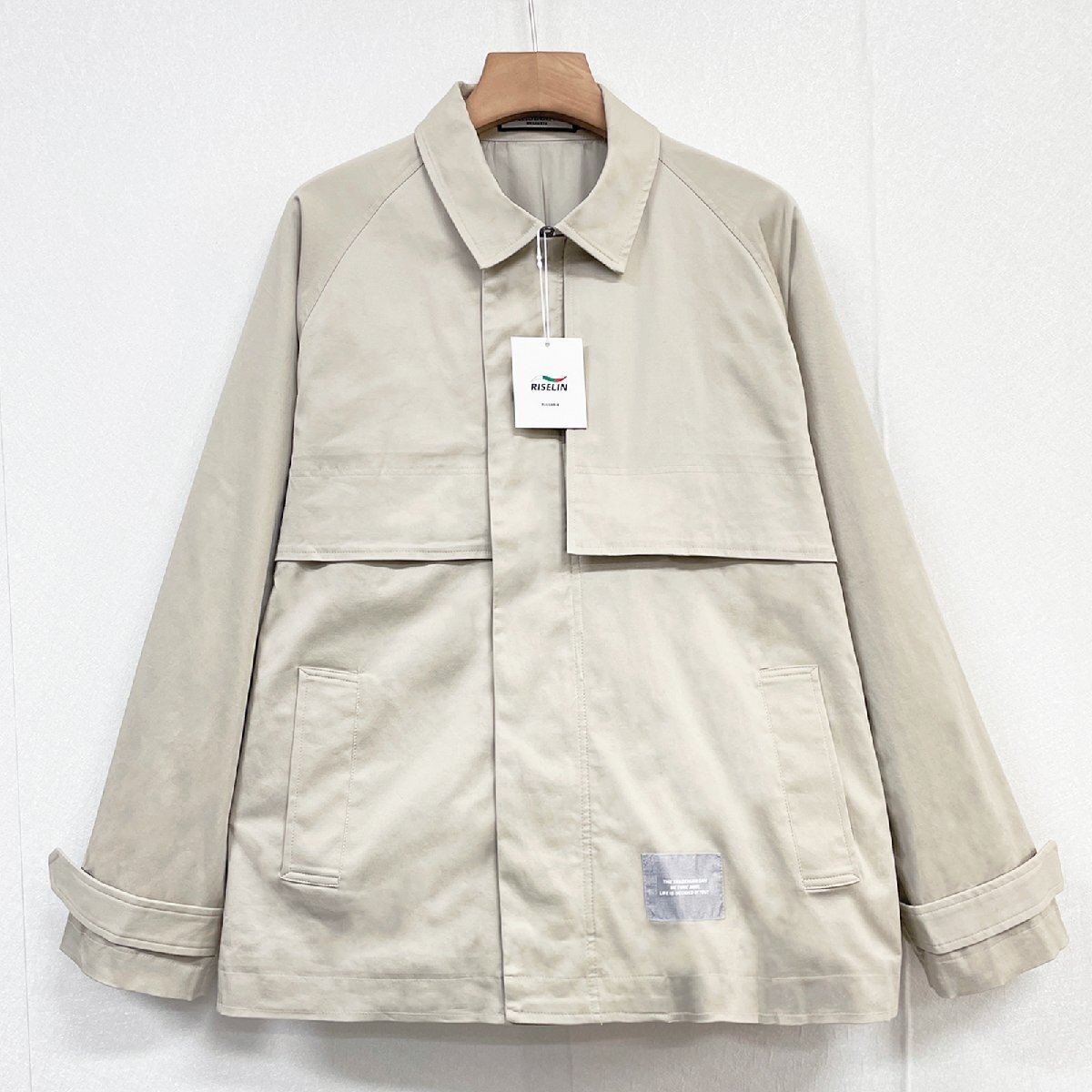  top class Europe made * regular price 6 ten thousand * BVLGARY a departure *RISELIN jacket standard .. ventilation comfortable plain outdoor stylish everyday put on spring summer 2XL