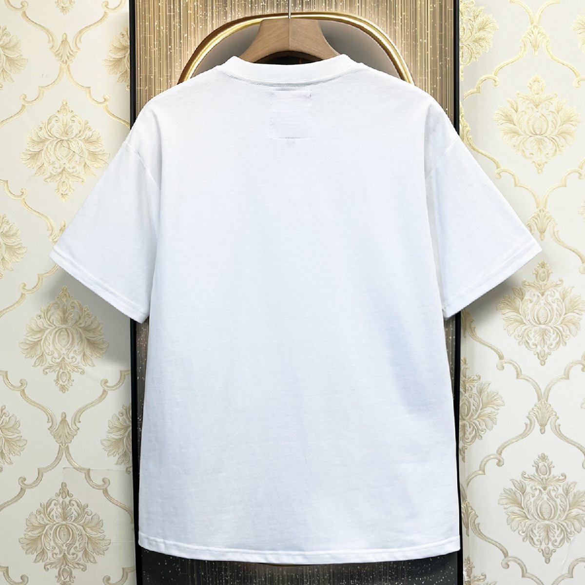 個性EU製＆定価2万◆UABONI*ユアボニ*半袖Tシャツ*フランス*パリ発◆高級 快適 ソフト クリスマス 半袖 スウェット カットソー M/46サイズ_画像2