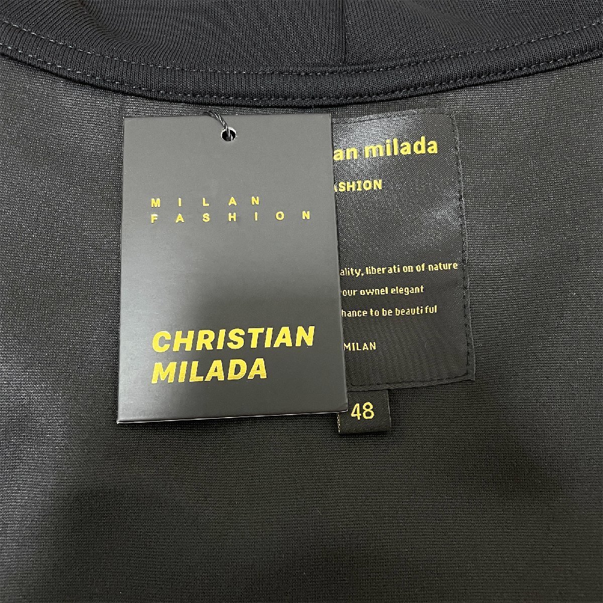 定価4万★christian milada・ミラノ発・パーカー★コットン100% 長袖 個性 モノグラム クマ プルオーバー ベアブリック/Bearbrick M/46_画像8