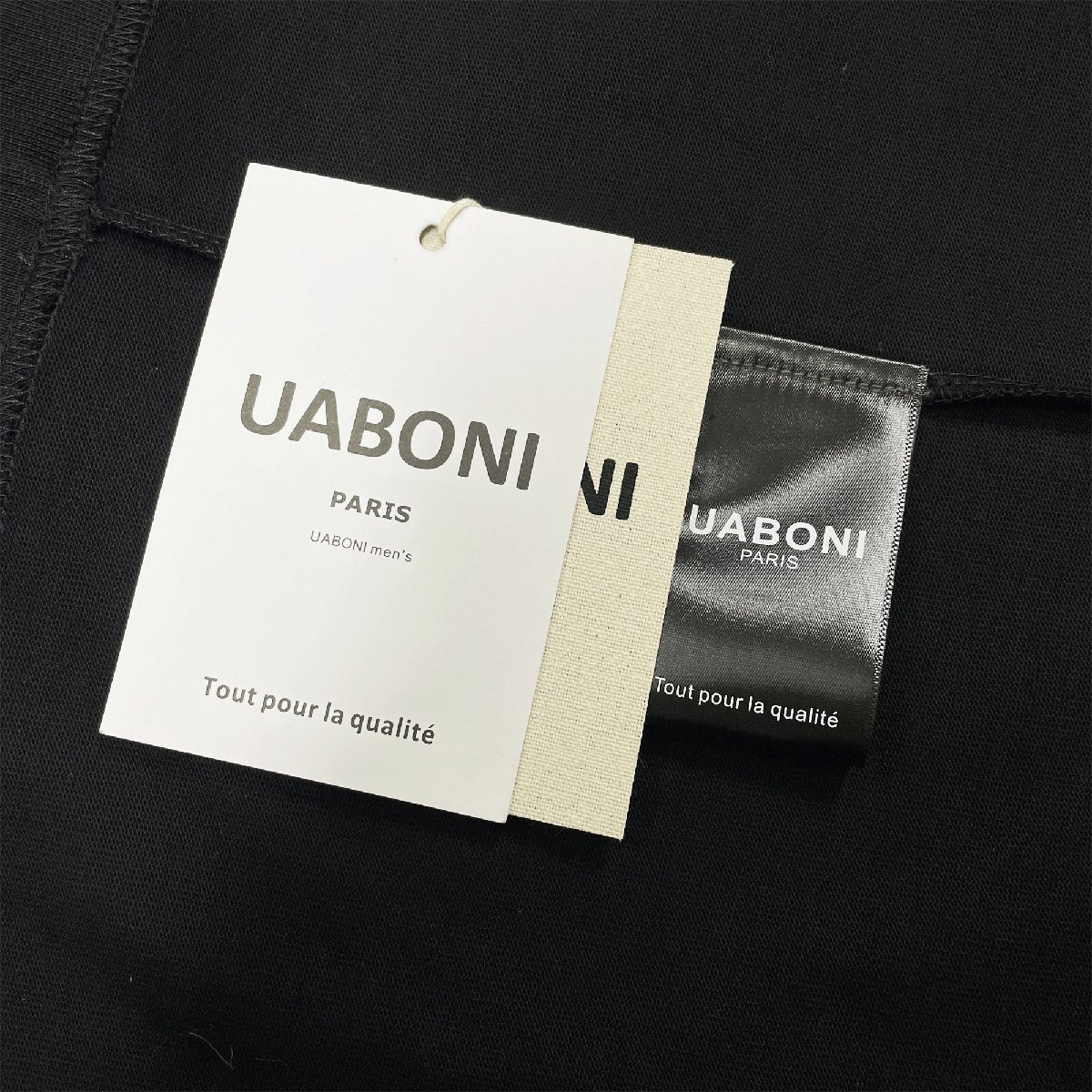 人気EU製＆定価2万◆UABONI*Paris*半袖Tシャツ*ユアボニ*パリ発◆上質 快適 通気 サンタクロース 遊び心 カットソー スウェット 夏 XL/50_画像10