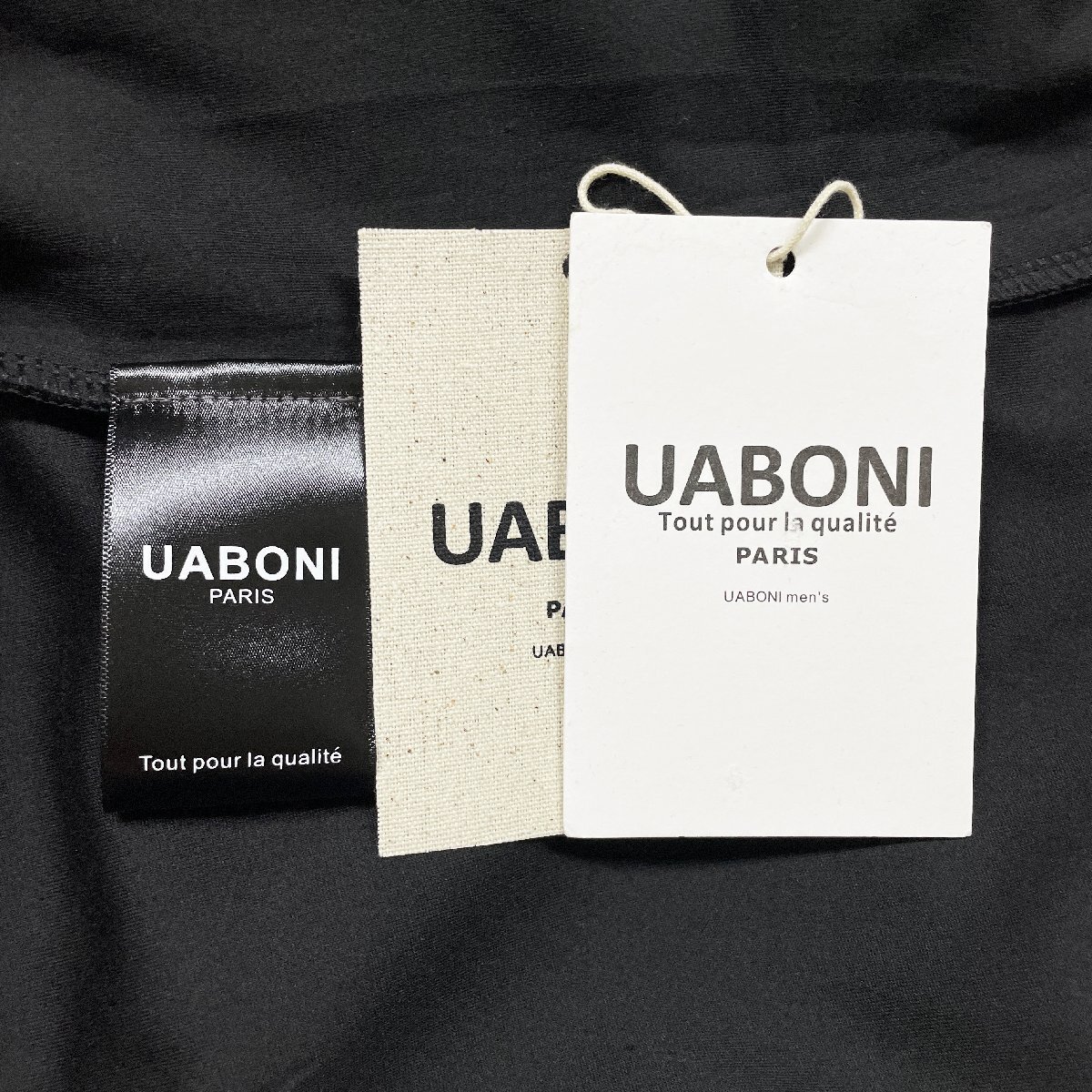 最高級EU製＆定価4万◆UABONI*Paris*トレーナー*ユアボニ*パリ発◆上品 コットン 通気 ゆったり 遊び心 スウェット カジュアル 定番 L/48_画像8