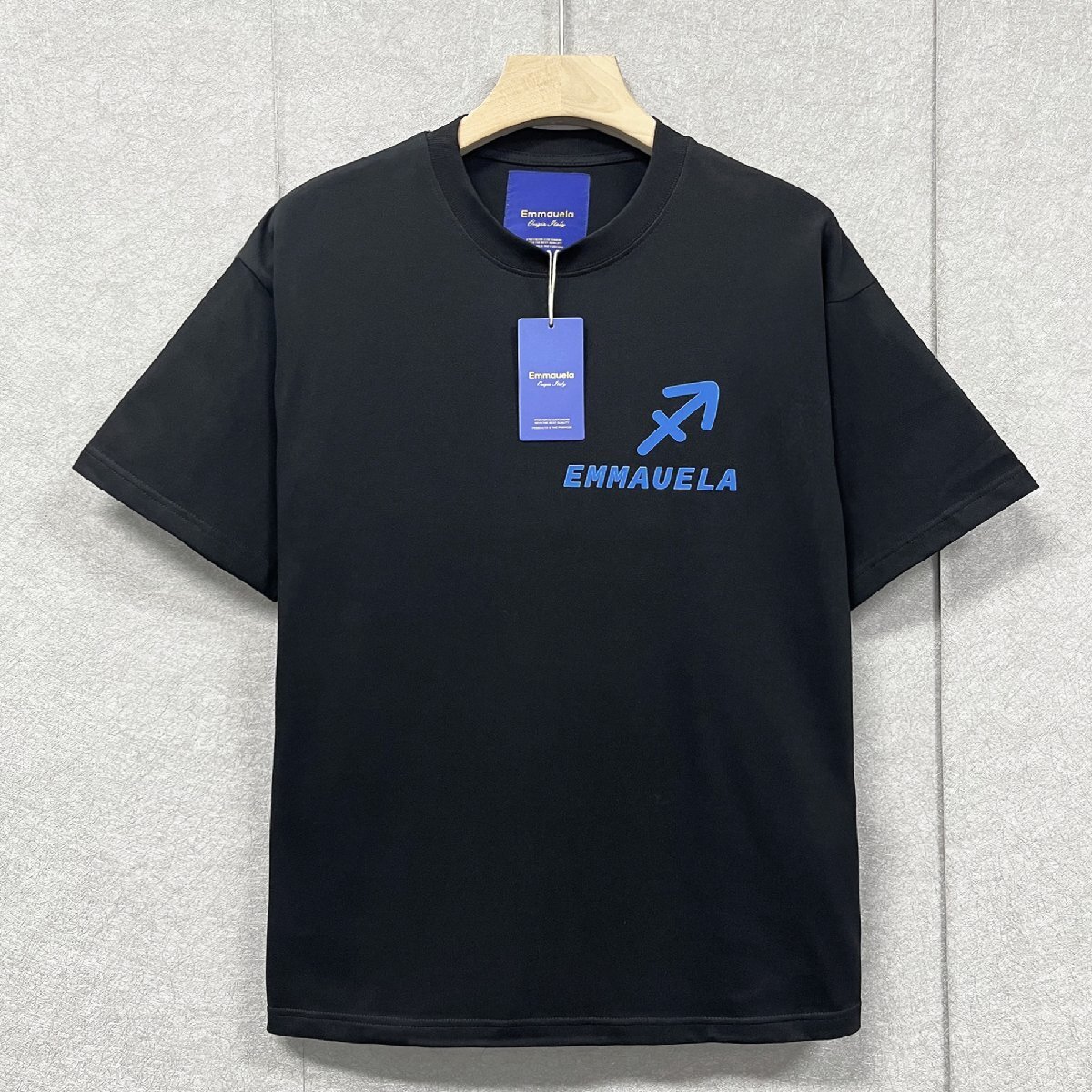 個性・Tシャツ 定価2万◆Emmauela・イタリア・ミラノ発◆人気 快適 薄手 ゆったり いて座 ケンタウロス カットソー ユニーク 春夏 M/46_画像2