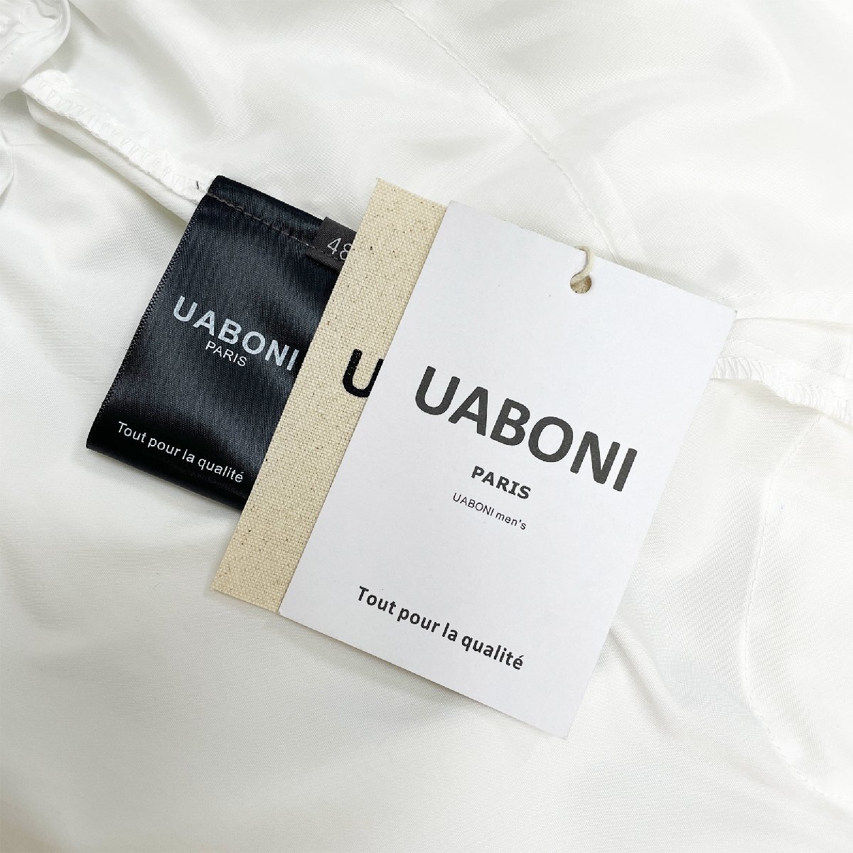 人気EU製＆定価3万◆UABONI*Paris*ショートパンツ*ユアボニ*パリ発◆上質 薄手 通気 速乾 爽やか 短パン シンプル カジュアル 夏服 L/48_画像9