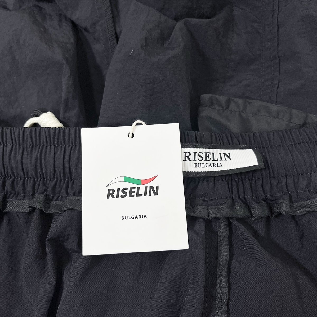 上品ヨーロッパ製※定価3万◆ブルガリア発※RISELIN ハーフパンツ 速乾 薄手 ゆったり スポーツ 個性 ショートパンツ ストリート メンズ M_画像10