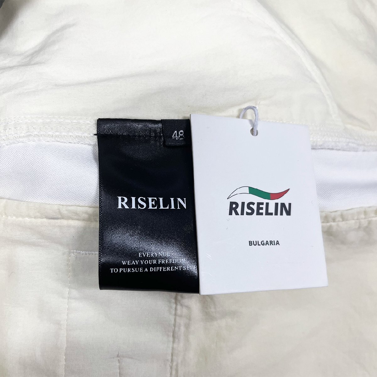 新作ヨーロッパ製※定価3万◆ブルガリア発※RISELIN ショートパンツ コットン100％ ゆったり 通気 爽やか 無地 定番 半ズボン 短パン 夏 XL_画像9