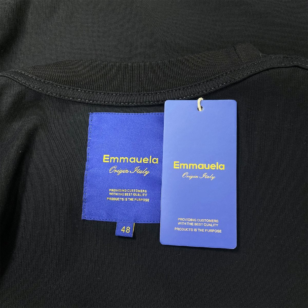 定番・半袖Tシャツ 定価2万◆Emmauela・イタリア・ミラノ発◆綿100％ 上質 薄手 通気 個性 車 プルオーバー カットソー アメカジ 夏服 2XL_画像8