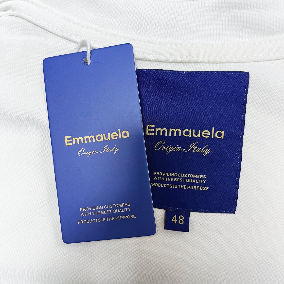 個性・半袖Tシャツ 定価2万◆Emmauela・イタリア・ミラノ発◆コットン100％ 快適 吸汗 クマ 個性 トップス アメカジ 日常 XL/50サイズ_画像8