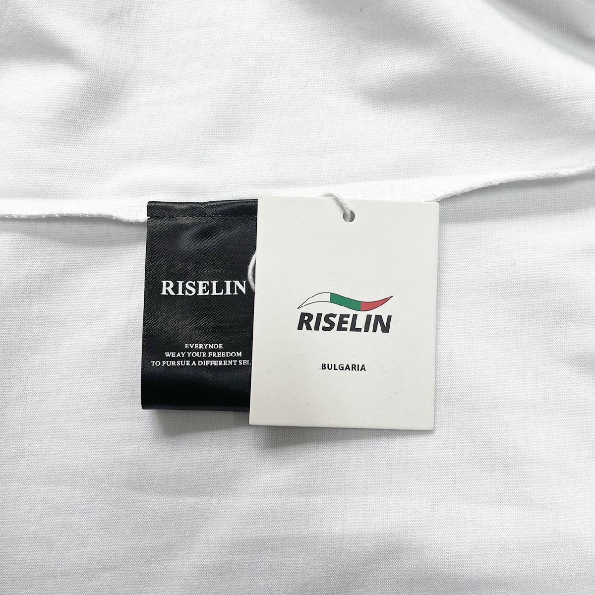 個性ヨーロッパ製※定価2万◆ブルガリア発※RISELIN 半袖Tシャツ 高級 通気 吸汗 快適 クマ トップス プルオーバー ストリート 街着 M/46_画像9