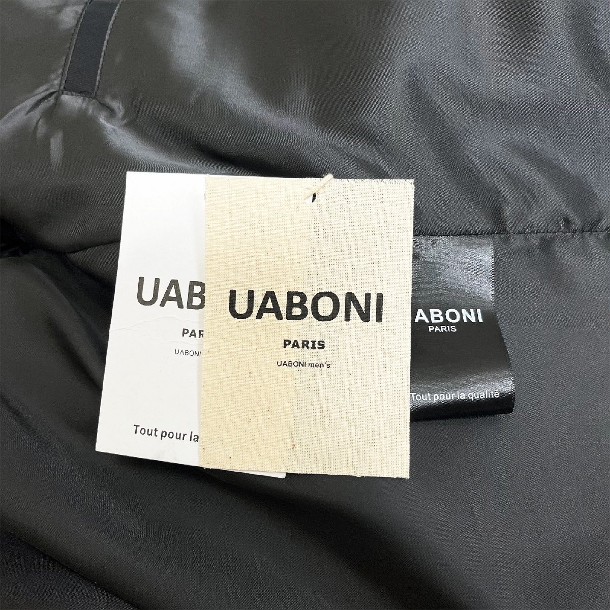 新作EU製＆定価6万◆UABONI*Paris*ジャケット*ユアボニ*パリ発◆上品 防風 洗練 オシャレ 無地 個性 紳士 メンズ ビジネス 通勤 日常 2XL_画像10