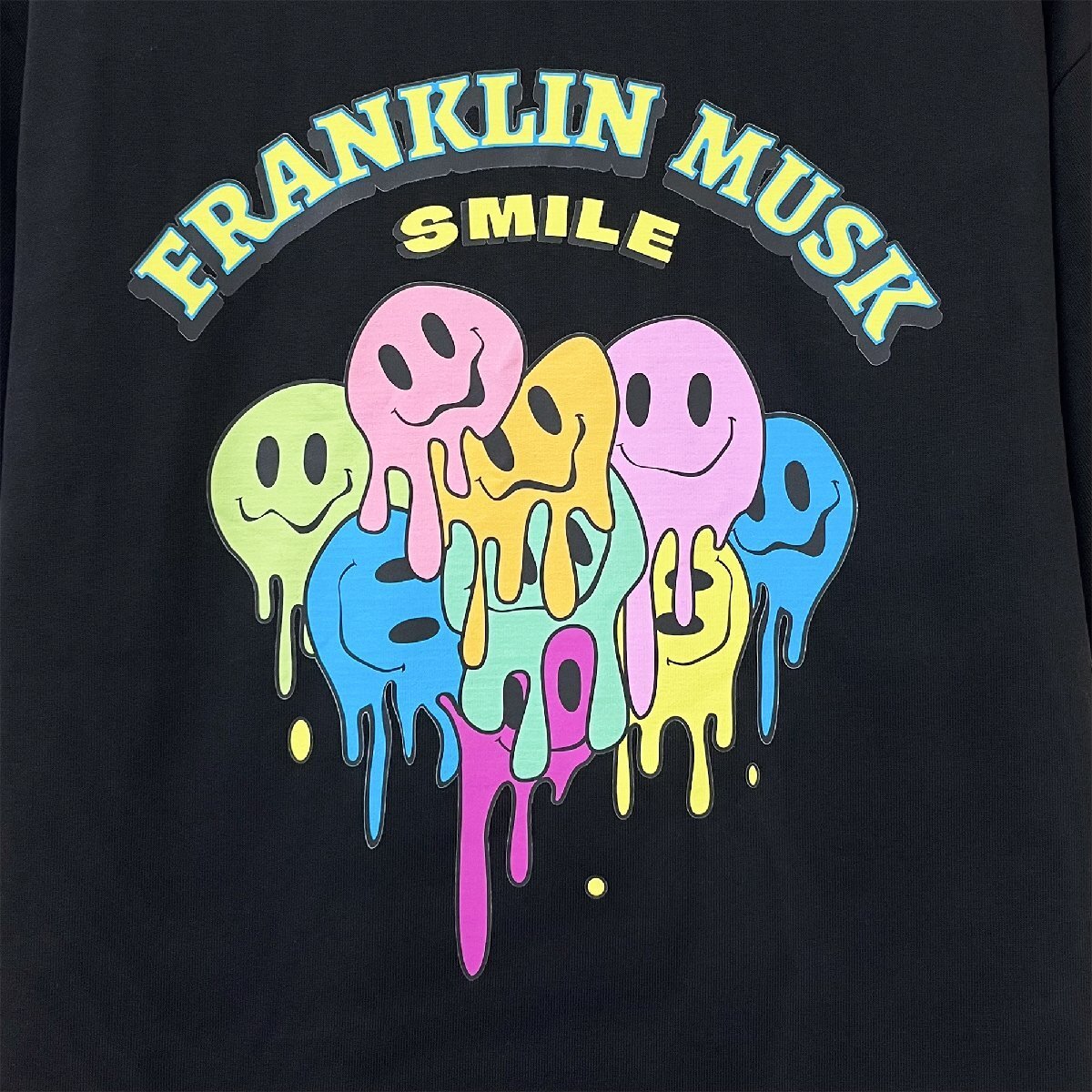 人気 定価2万 FRANKLIN MUSK・アメリカ・ニューヨーク発 半袖Tシャツ 通気 快適 遊び心 個性 トップス カットソー カジュアル 街着 夏 4_画像3