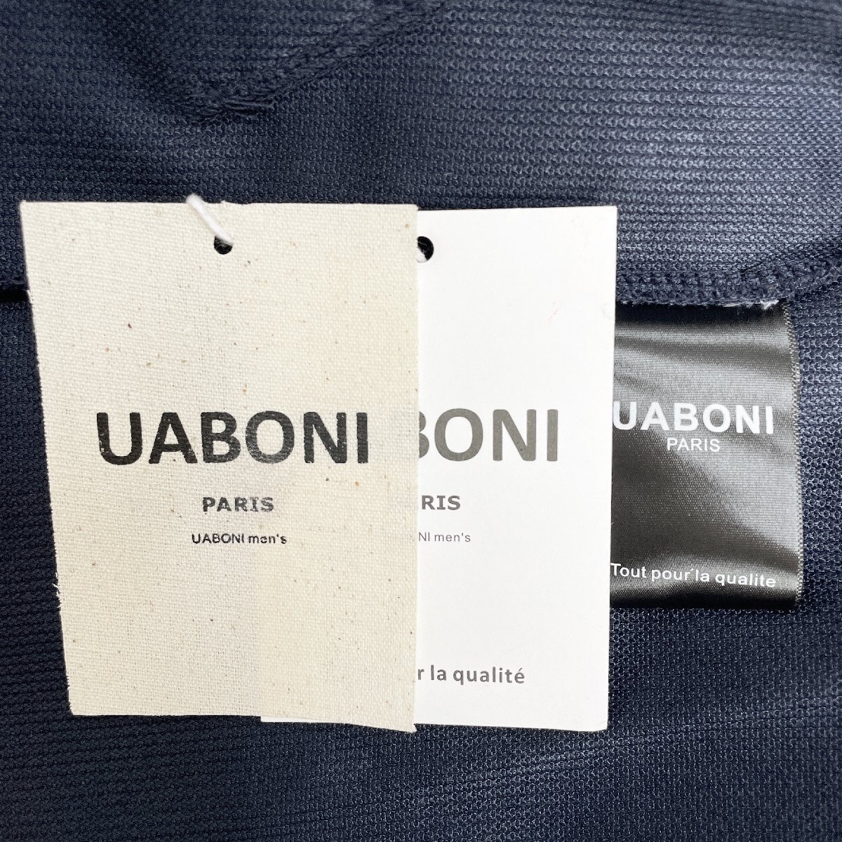 定番EU製＆定価6万◆UABONI*Paris*カーディガン*ユアボニ*パリ発◆上級 ニット 保温 丈夫 無地 洗練 ゆったり アウター 通勤 秋冬 2XL/52_画像10