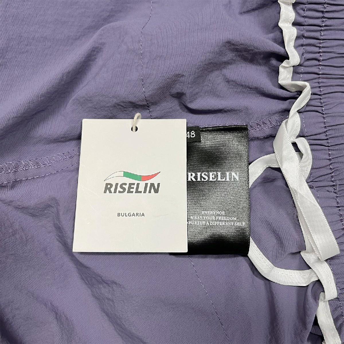 個性ヨーロッパ製※定価3万◆ブルガリア発※RISELIN ショートパンツ 高級 吸汗速乾 薄手 無地 カーゴパンツ レジャー 大きめ メンズ M/46_画像9