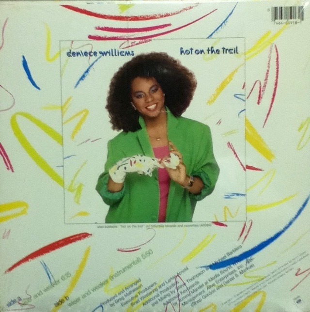 【廃盤12inch】Deniece Williams / Wiser And Weaker_画像2