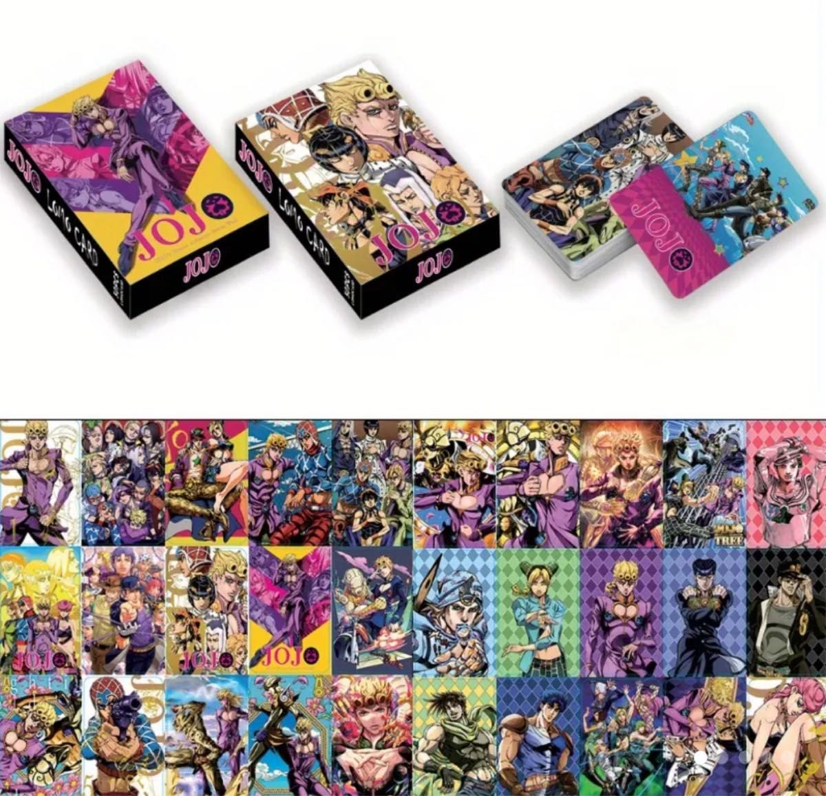 ジョジョの奇妙な冒険　JOJO LOMO CARD カード　30枚入り