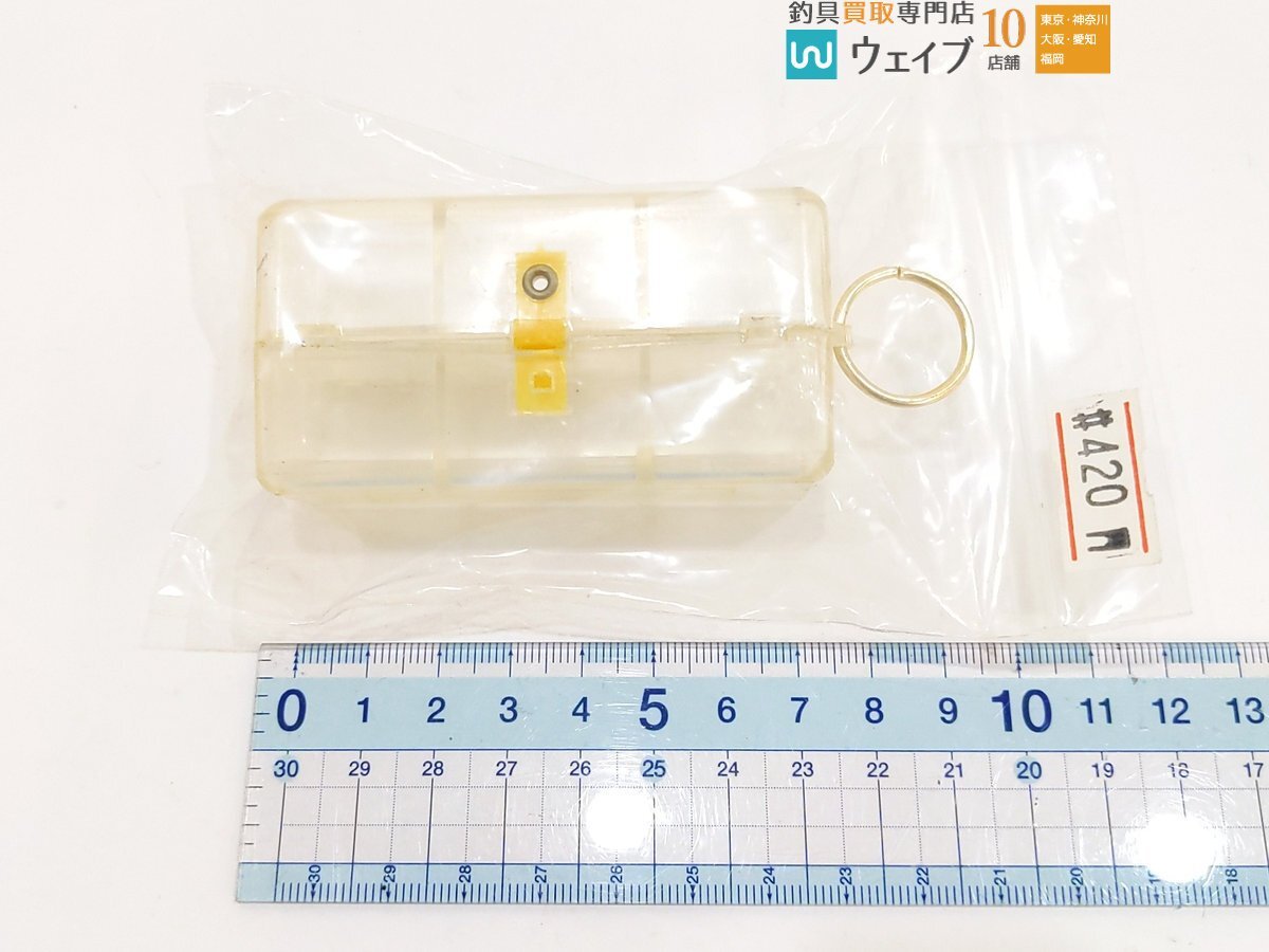 AXISCO アキスコ フライボックス 他 クリアフライケース 計7点 未使用店舗在庫品の画像9