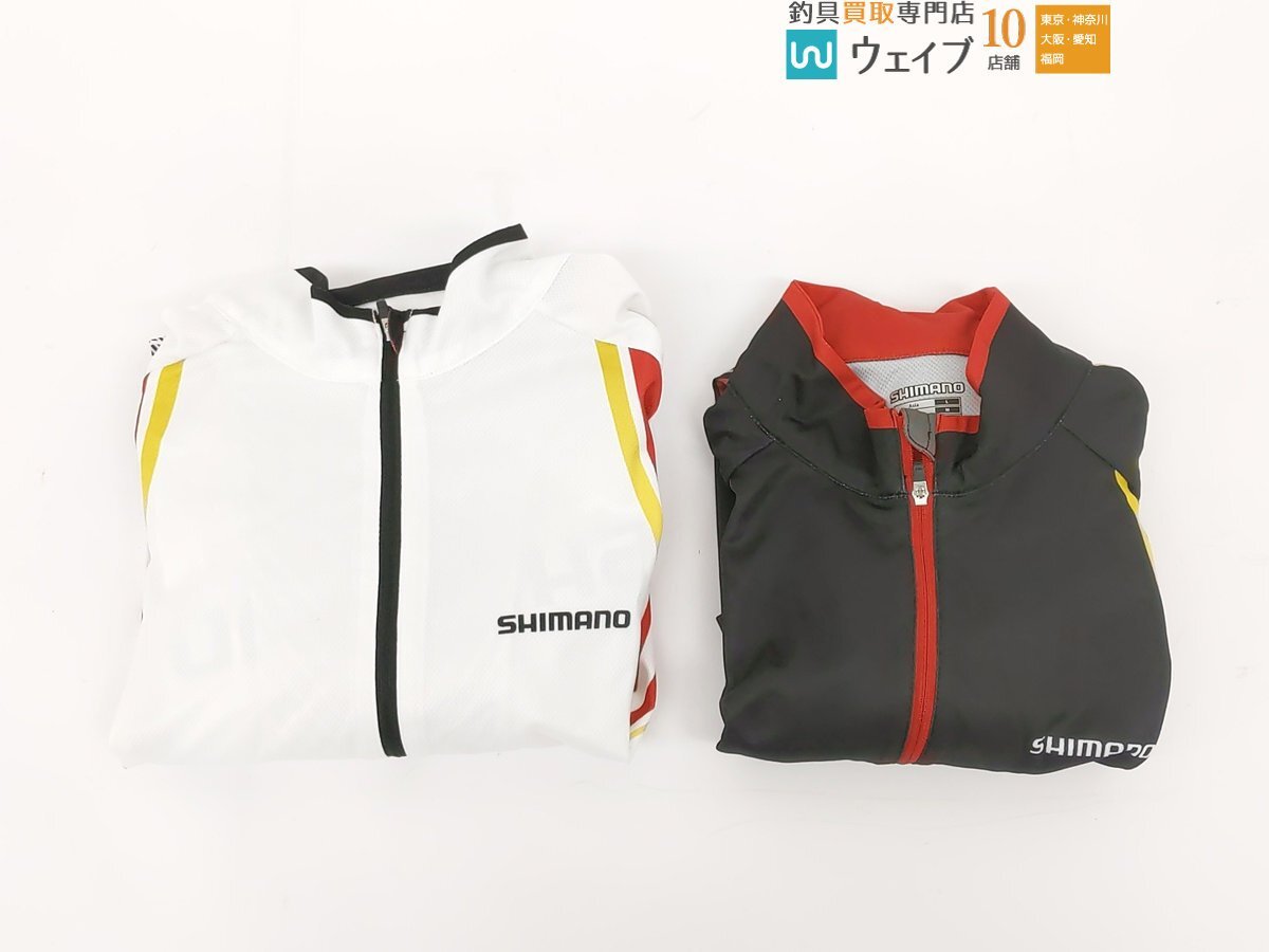  Shimano полный Zip принт рубашка длинный рукав SH-051S, Shimano полный Zip принт рубашка короткий рукав SH-052S итого 2 пункт одежда комплект 