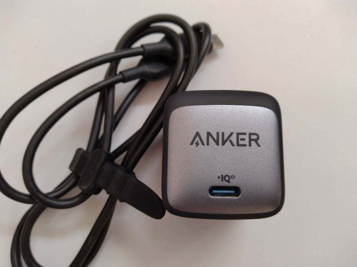 ■アンカー Anker Nano II 45W 　Anker GaN II PD対応 USB Type-C 急速充電 　A2664　純正 USB Type-C to Cケーブル付き ①　C　_画像1