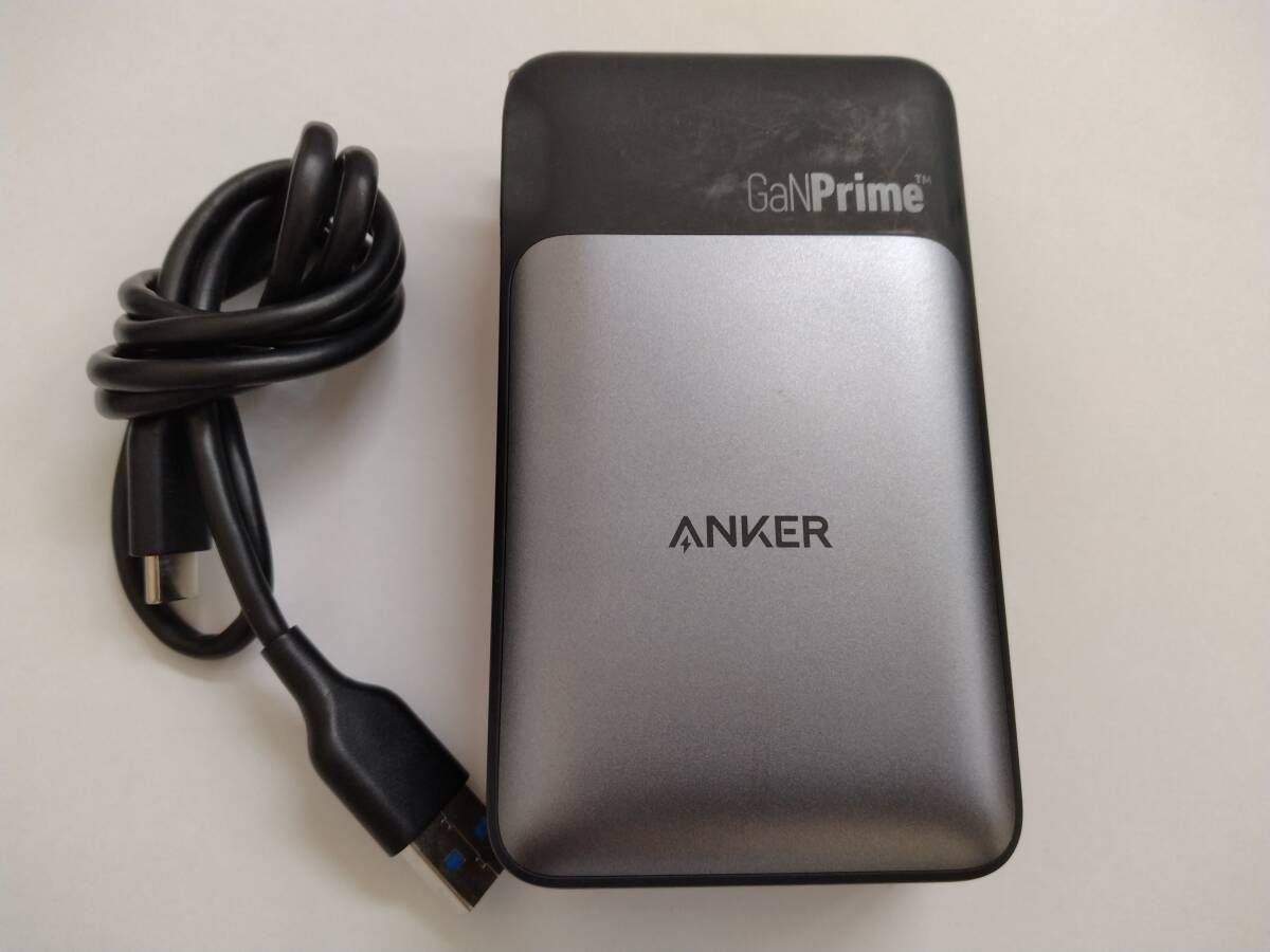 ■アンカー Anker 733 Power Bank (GaNPrime PowerCore 65W) A1651 モバイルバッテリー 充電器 純正 Type-C to A　USBケーブル　付き　C_画像1