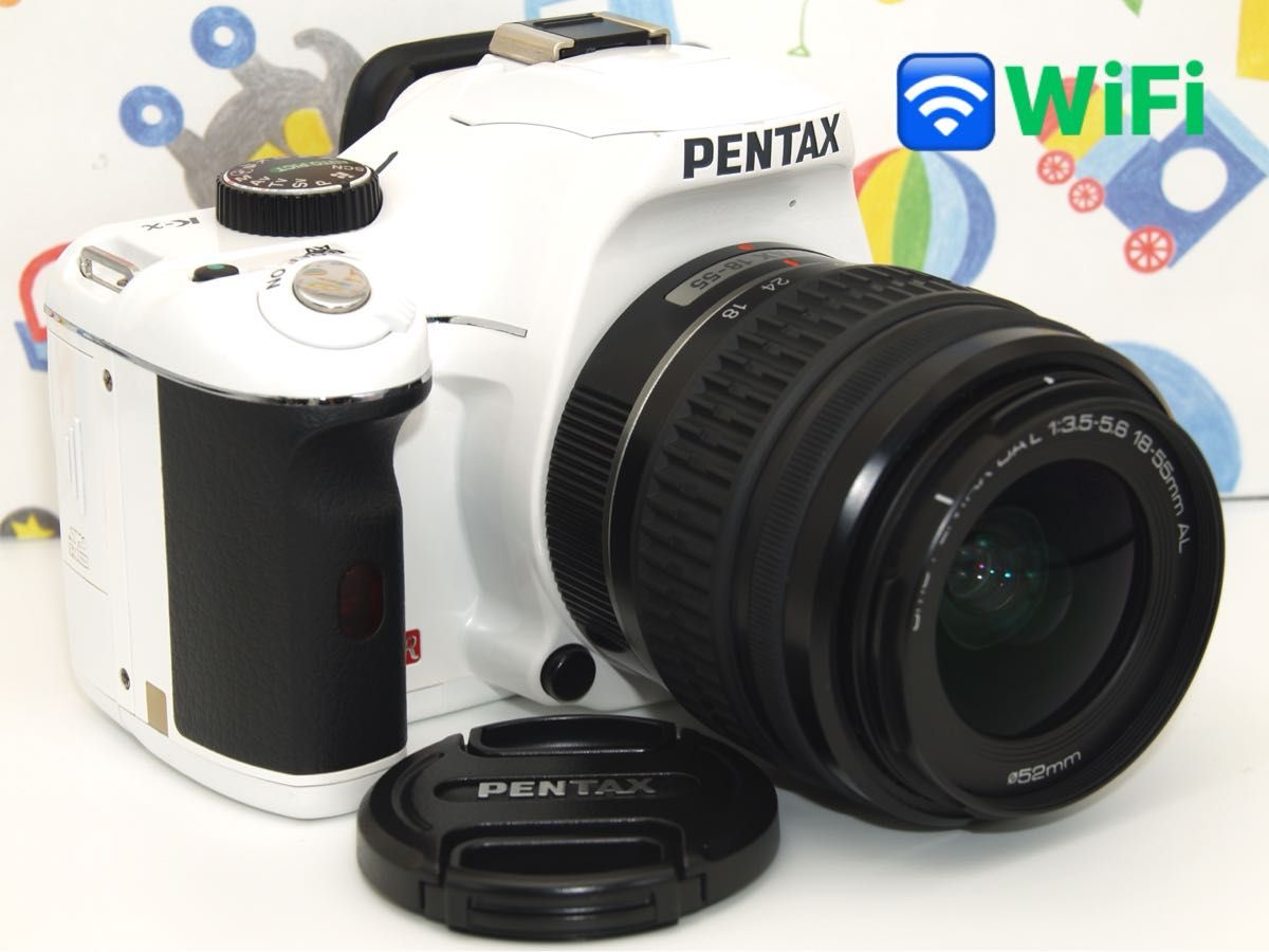 ◆Wi-Fi◆ペンタックス PENTAX k-x 一眼レフカメラ